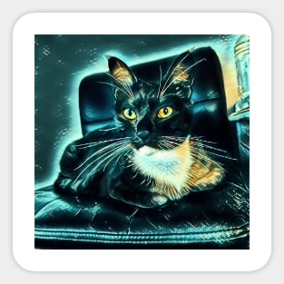 Max Cat In Portrait Sticker